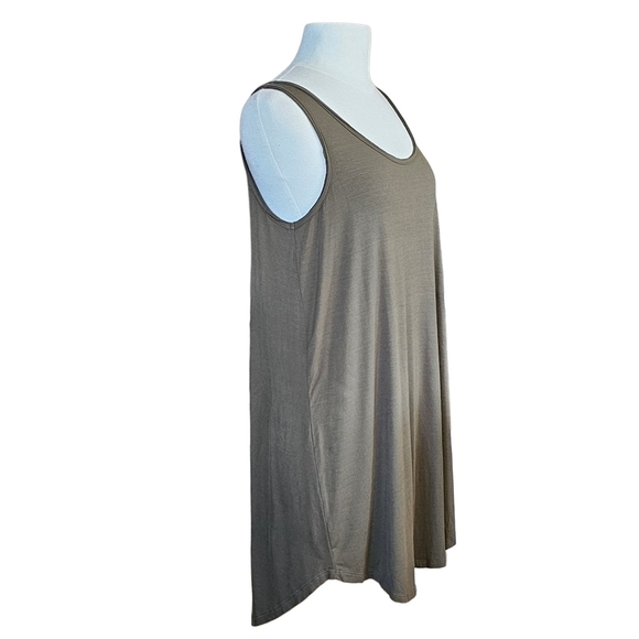 Jackson Rowe Modal Tank Dress Sage Green Size Small - Picture 1 of 13